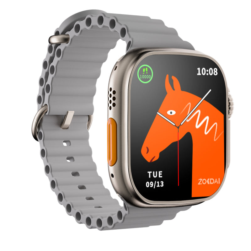 Foreign trade explosion ZD8 Ultra multi-function Bluetooth smart watch 2.0 inch large screen heart rate blood oxygen sports bracelet