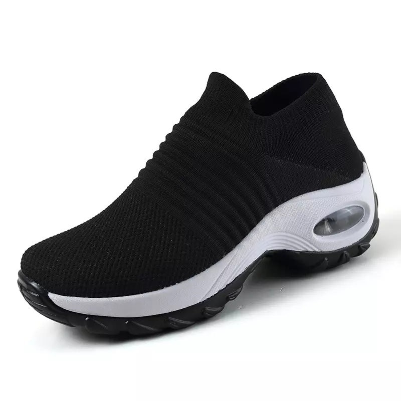 1839 autumn women's shoes sports shoes women's travel hiking shoes leisure heightening air cushion outdoor shoes rocking shoes