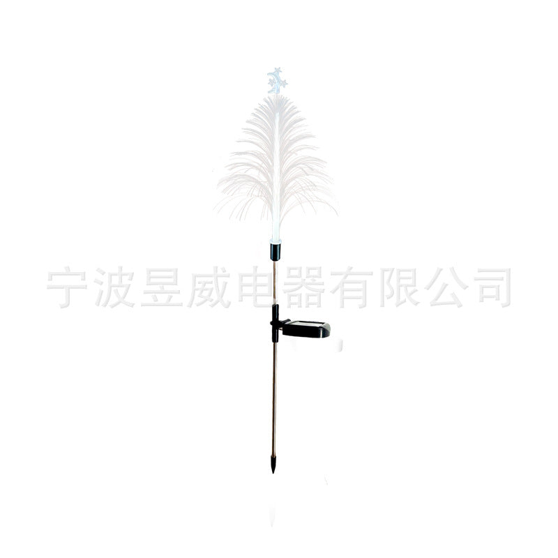 New Christmas Series Solar Jellyfish Lamp Outdoor Atmosphere Lamp Outdoor Waterproof Luminous Holiday Decorative Lamp
