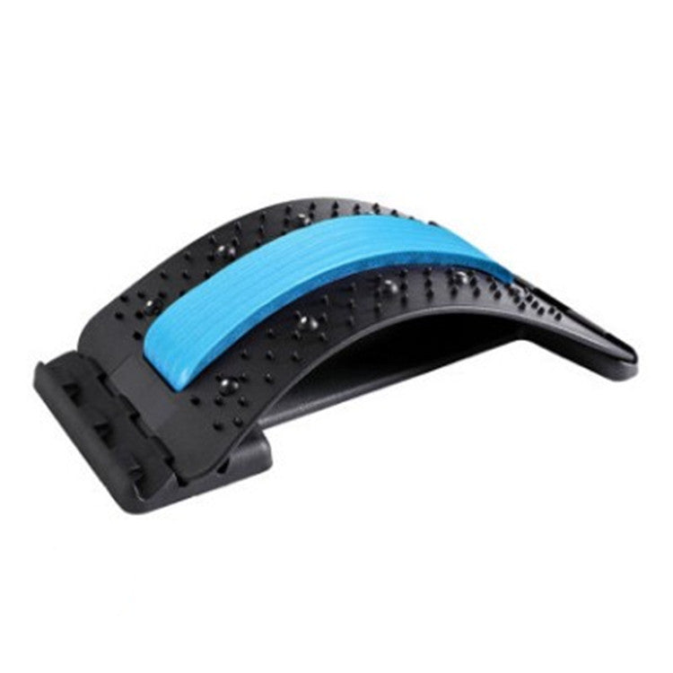 Lumbar soothing device cushion belt waist back pain strain traction massager lumbar disc corrector spot