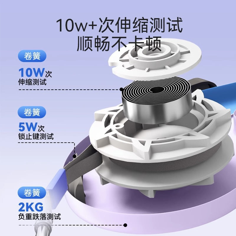 Dog retractable luminous automatic leash small and medium-sized dog walking rope dog chain Teddy outing pet supplies