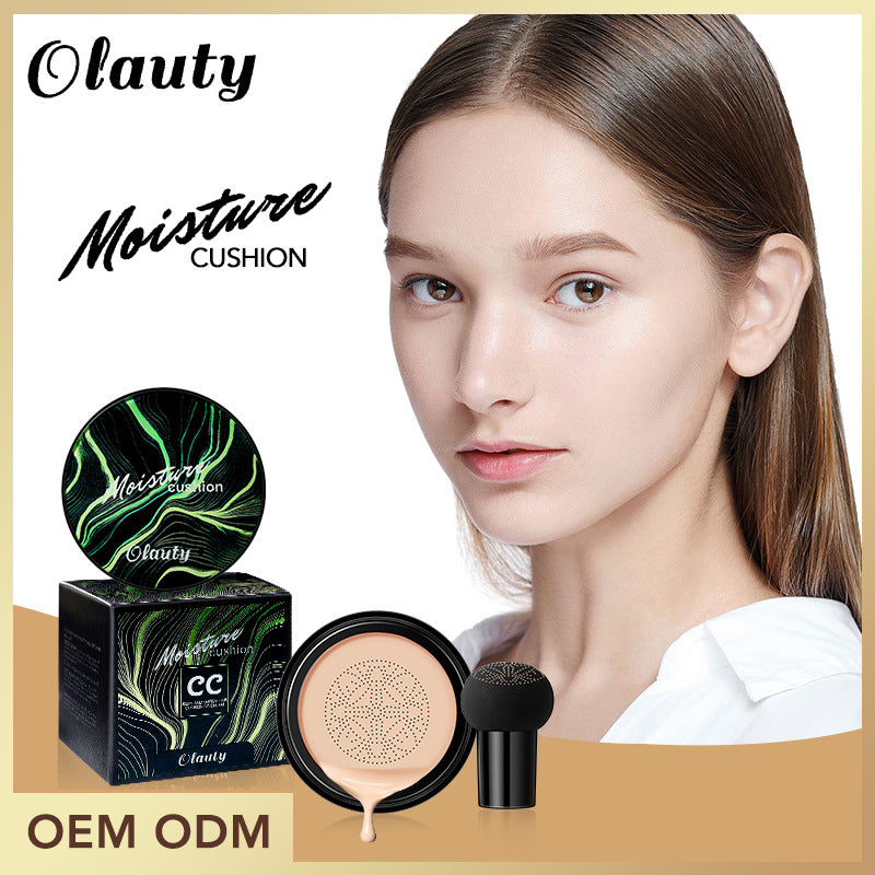 Mushroom Head Air Cushion CC Cream Liquid Foundation Concealer BB Cream Long-lasting Makeup Isolation Cross-border Explosive Makeup Wholesale
