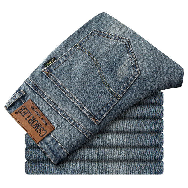 Export foreign trade cut label men's clothing genuine clearance light luxury cattle goods original tail goods jeans men's pants first line tail order