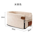 Cross-border popular car center control kennel dog kennel four seasons universal cat kennel supplies dog car mat pet car kennel manufacturer
