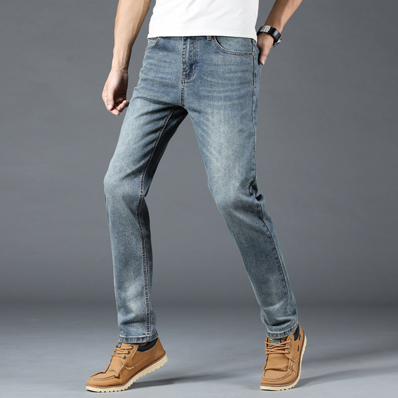 Export foreign trade cut label men's clothing genuine clearance light luxury cattle goods original tail goods jeans men's pants first line tail order