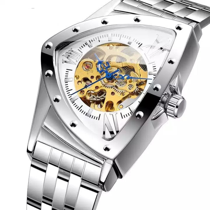 New TOMARCH European and American style men's fashionable and casual hollow triangle automatic mechanical watch wholesale