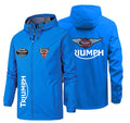 Spring and Autumn Foreign Trade Cross-border Jacket Men's Thin Windbreaker Hooded Jacket Windproof Waterproof Car Logo Sports Tactical Outdoor