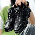 Sports shoes men's swivel buttons foreign trade large size daddy shoes couple running machine armor shoes men's shoes factory direct sales