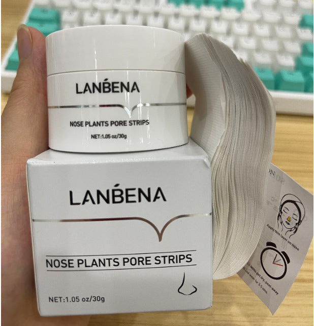 LANBENA Blackhead Nasal Mask with 60 sheets of blackhead-absorbing peel-off mask