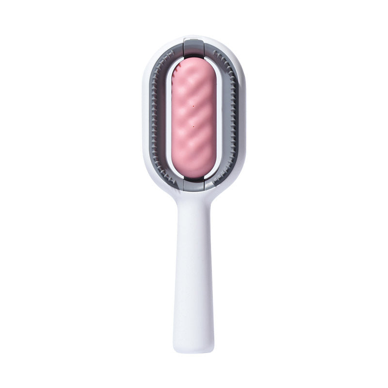 Gravity pet cleaning hair removal comb with wash-free wet wipes sticky hair device cat comb dog to remove floating hair for cats and dogs