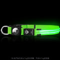 Hot selling airtag protective case positioning tracker case waterproof LED pet light-up collar protective case USB charging