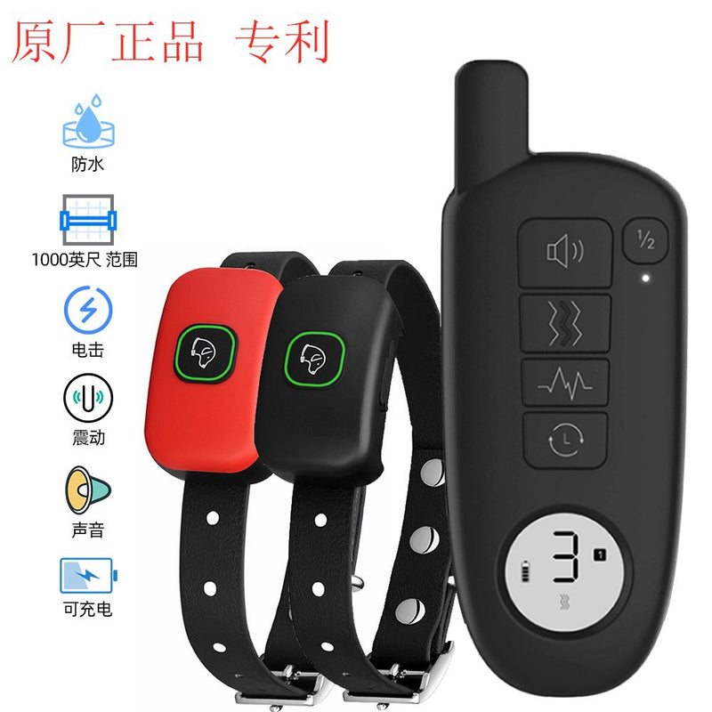 400 meters remote control dog training device electronic remote control pet barking device anti-barking waterproof vibration electric shock collar