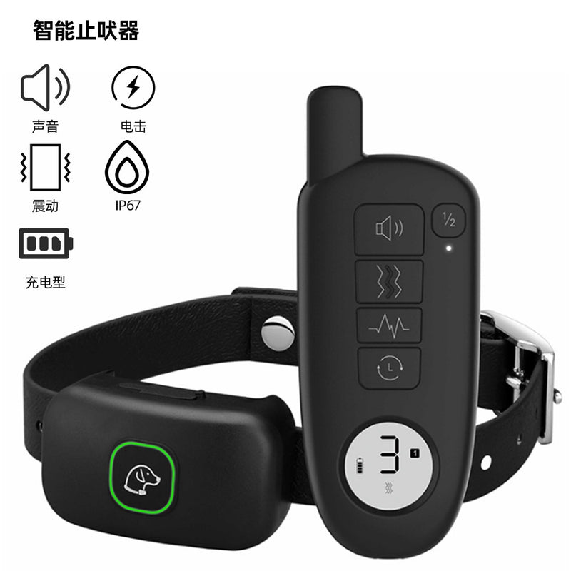 400 meters remote control dog training device electronic remote control pet barking device anti-barking waterproof vibration electric shock collar