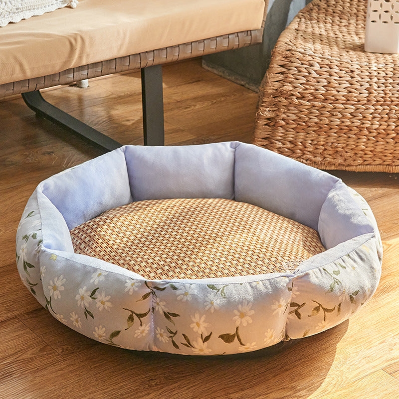 Dog House Wholesale Four Seasons Dog Mat Sofa Nest Dog Bed Dog House Kitten Bed Winter Warm Pet Supplies