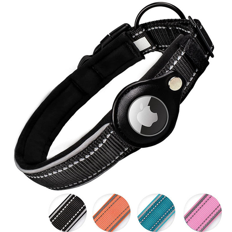 Cross-border hot sale for Airtag cat collars, Airtag pet collars, Airtag reflective anti-lost collars
