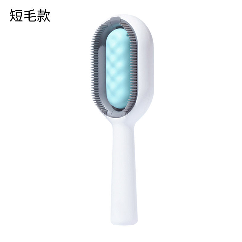 Gravity pet cleaning hair removal comb with wash-free wet wipes sticky hair device cat comb dog to remove floating hair for cats and dogs