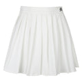 2021 summer European and American style foreign trade women's new style letter embroidery high waist thin pleated skirt casual skirt short skirt