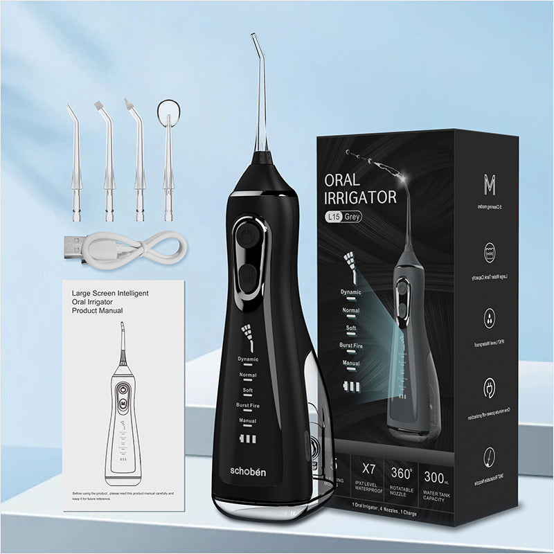 Factory direct sales portable dental rinser electric oral cleaning toothscaler remover calculus irrigator toothscaler water flosser