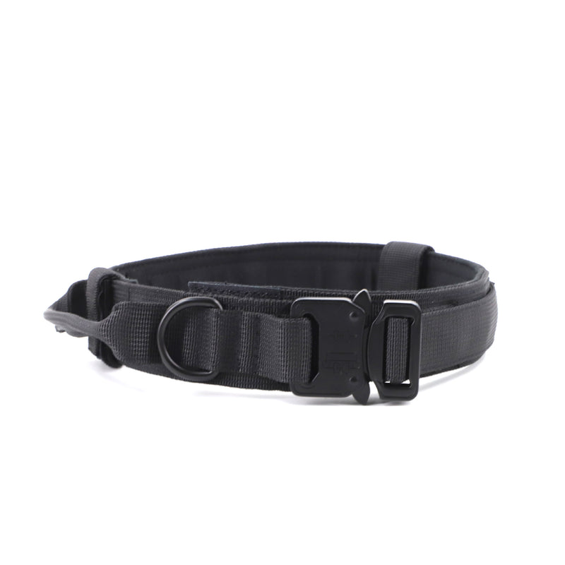 Amazon Explosive Tactical Collar Leash Pet Collar Nylon Medium and Large Dog Army Dog Training Dog Collar