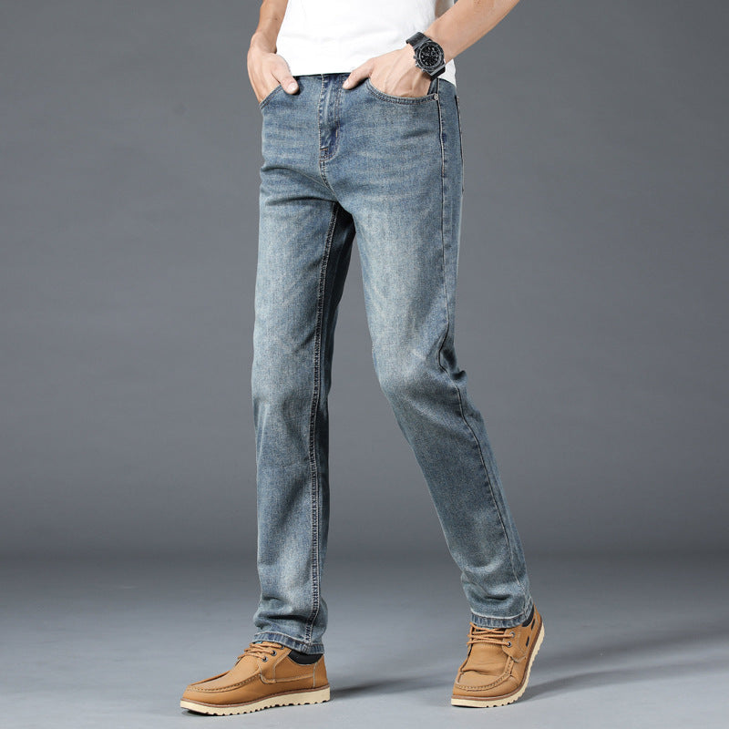 Export foreign trade cut label men's clothing genuine clearance light luxury cattle goods original tail goods jeans men's pants first line tail order