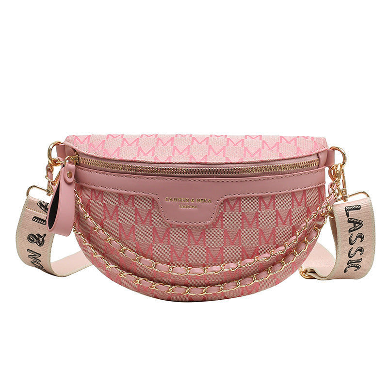 Internet celebrity chest bag ins fashion bag 2023 new trendy ladies shoulder Messenger summer casual all-match small pocket