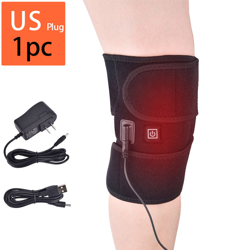 Source manufacturer electric heating old cold leg warming knee pads middle-aged and elderly knee joint warming protective equipment health massage