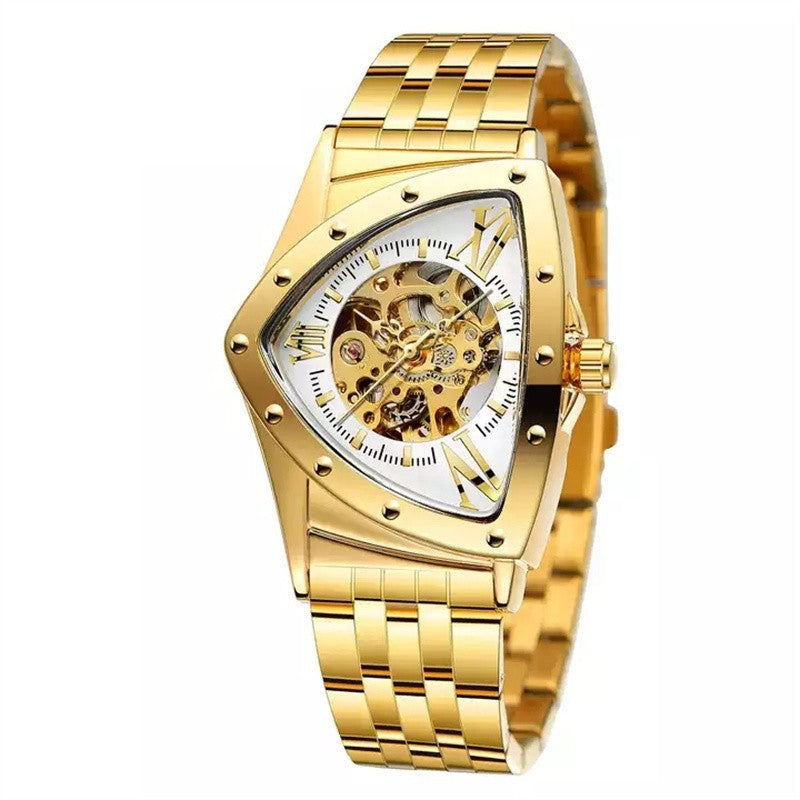 New TOMARCH European and American style men's fashionable and casual hollow triangle automatic mechanical watch wholesale