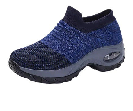 1839 autumn women's shoes sports shoes women's travel hiking shoes leisure heightening air cushion outdoor shoes rocking shoes