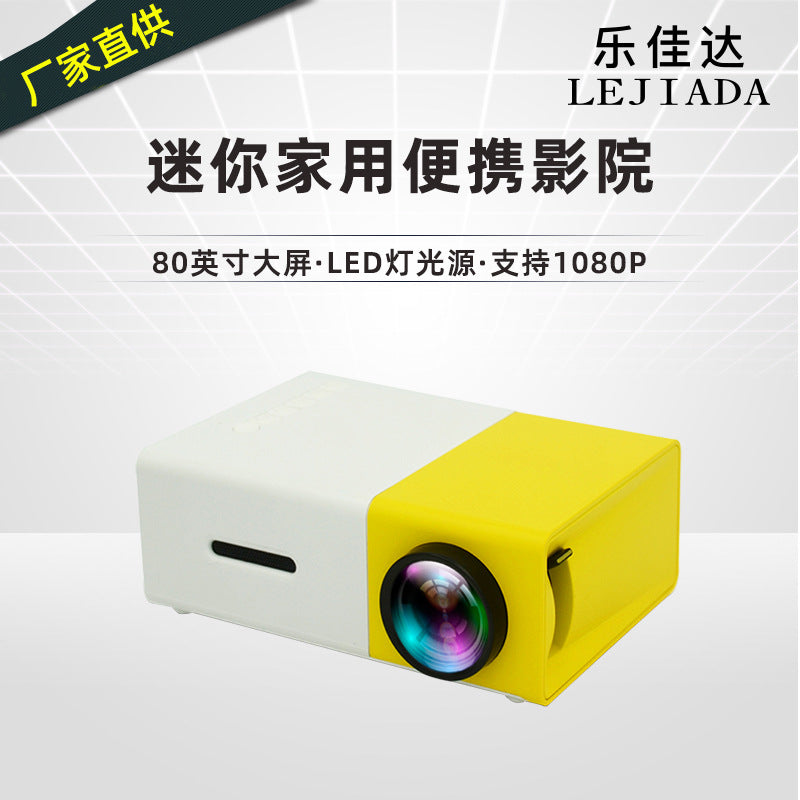 Manufacturer YG300 Micro Mini Projector Home led Portable Small Projector HD 1080p Wholesale