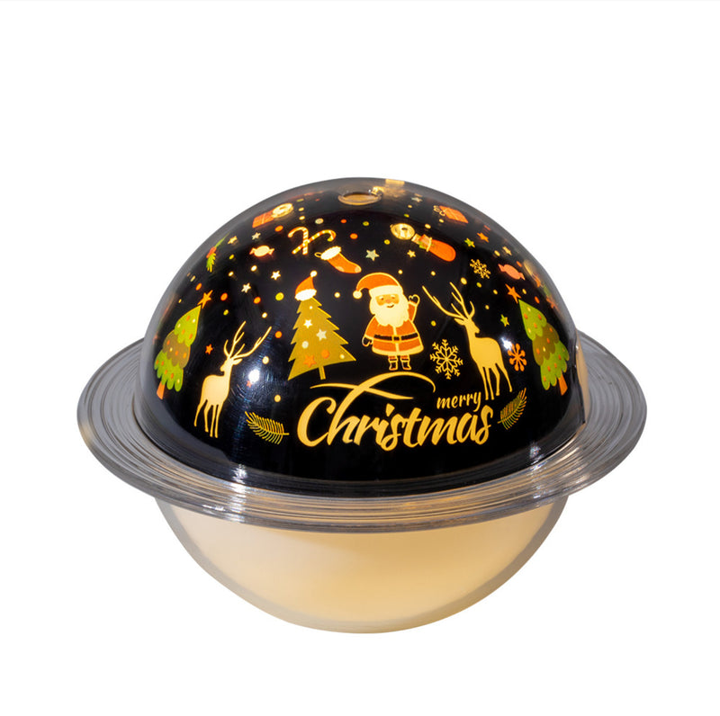 Cross-border creative planet lamp humidifier moon LED night light two-in-one USB atmosphere lamp moon lamp humidifier
