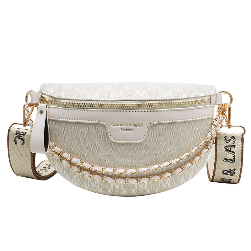 Internet celebrity chest bag ins fashion bag 2023 new trendy ladies shoulder Messenger summer casual all-match small pocket