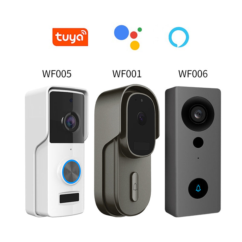 Tuya wifi smart doorbell video intercom monitoring doorbell wireless pet home video cross-border video doorbell