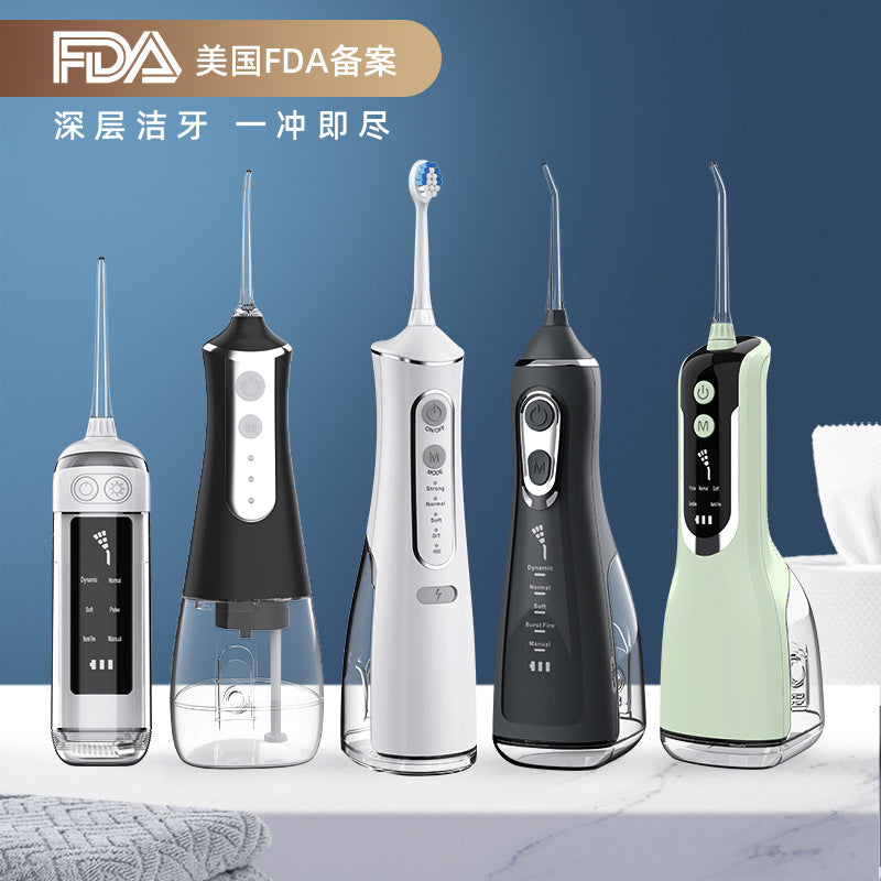 Factory direct sales portable dental rinser electric oral cleaning toothscaler remover calculus irrigator toothscaler water flosser