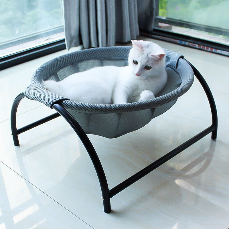 Pet cat cage nest cushion deep sleep nest summer cat house summer cat bed cat hammock removable and washable four seasons universal