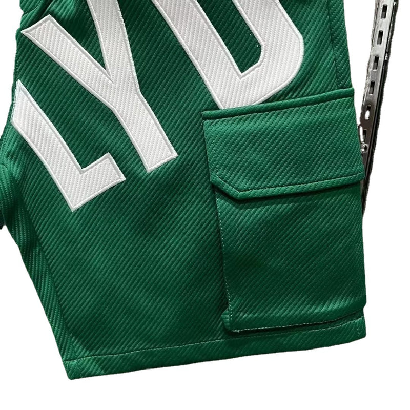 Youth Popular Shorts Casual Pants Trendy Fashion Brand Printed Summer Loose Sports Pants Straight Men