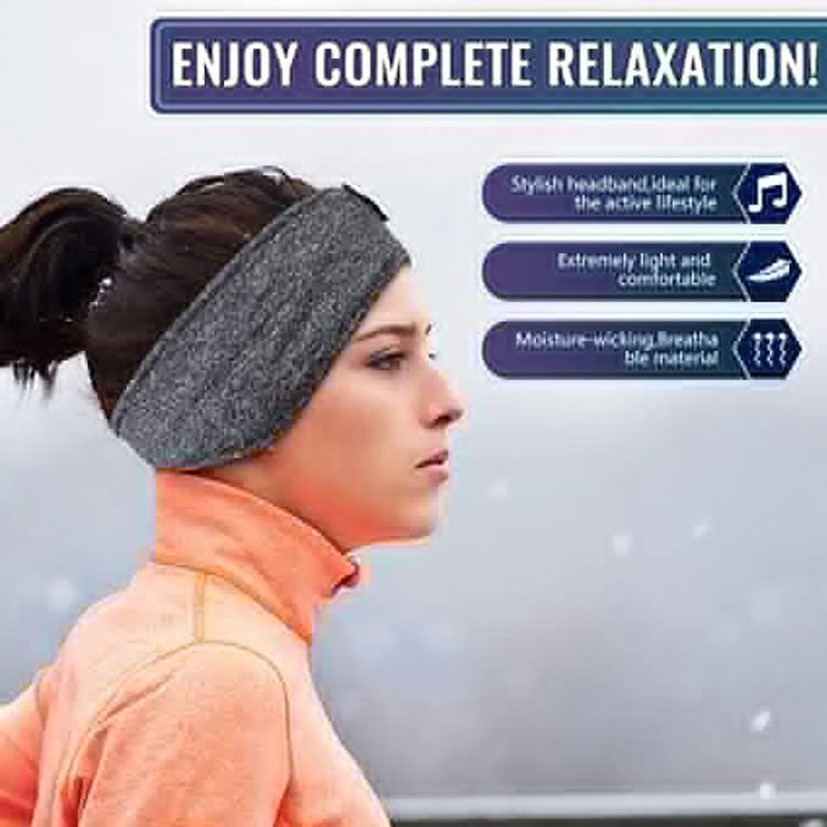 Manufacturers supply new wireless headband bluetooth 5.0 sports headband music hairband call shading sleep headscarf