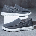 Men's Shoes Foreign Trade 48 Size Men's Slip-On Casual Canvas Shoes Lightweight Soft Sole Dad's Shoes Driving Shoes