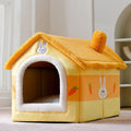 Double roof detachable and washable dog house four seasons universal cat bed autumn and winter tent dog bed pet bed cat house dog house dog house