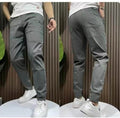 Dennis Trousers Company Early Autumn Six Pockets High Elastic Skinny Casual Pants All-match Casual Straight Pants Men