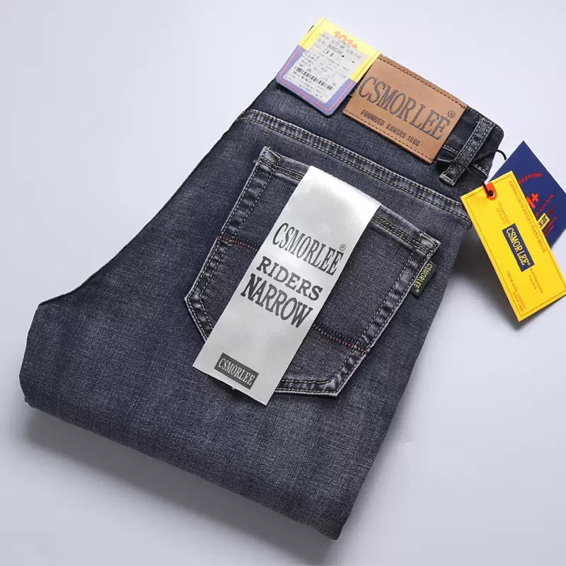 Export foreign trade cut label men's clothing genuine clearance light luxury cattle goods original tail goods jeans men's pants first line tail order
