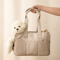 Fluffybaby Korean pet products cat cat dog travel out bag pure cotton large capacity pillow spot