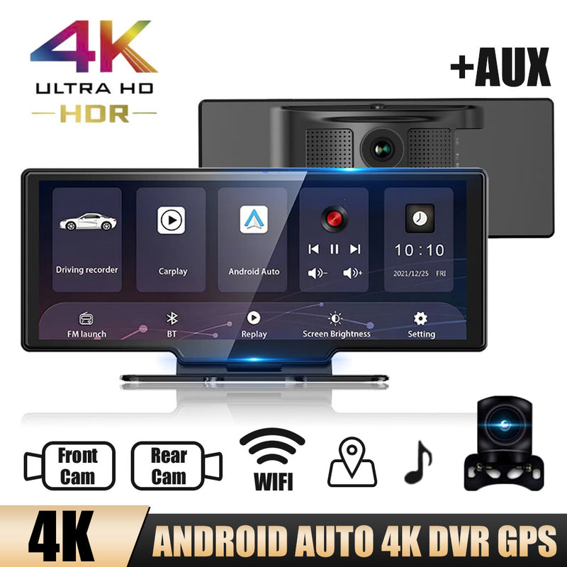 10.26 Smart screen CARPLAY navigation HICAR Bluetooth AndroidAuto4K center console driving recorder
