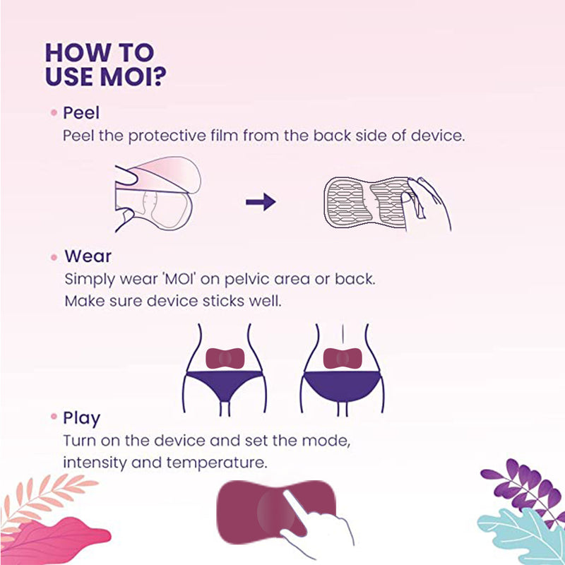 Menstrual relief massage machine