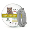 Cross-border pet cat and dog repellent collar flea repellent mosquito repellent dog collar flea repellent necklace waterproof strip factory direct sales