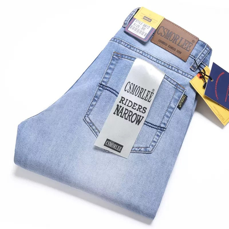 Export foreign trade cut label men's clothing genuine clearance light luxury cattle goods original tail goods jeans men's pants first line tail order