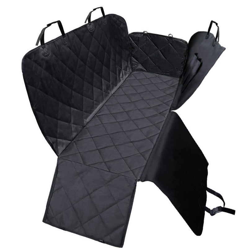 Amazon hot selling car pet mat car rear seat dog waterproof and anti-dirty seat cushion car quilted cotton thick dog mat