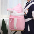 Manufacturers directly supply cat bag winter warm outing portable cat outing bag carrying bag large capacity crossbody pet bag