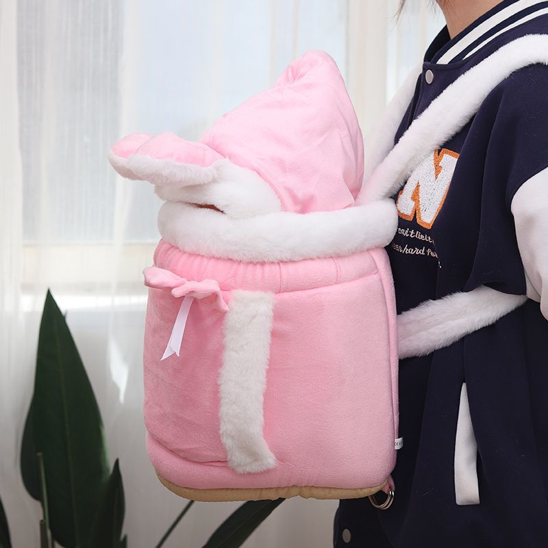 Manufacturers directly supply cat bag winter warm outing portable cat outing bag carrying bag large capacity crossbody pet bag