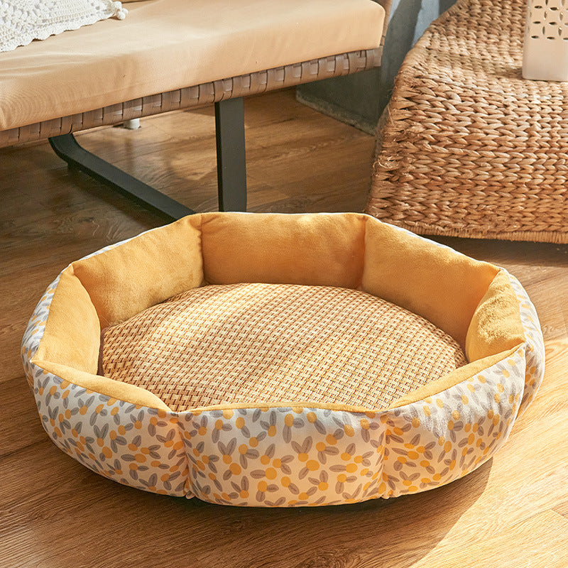 Dog House Wholesale Four Seasons Dog Mat Sofa Nest Dog Bed Dog House Kitten Bed Winter Warm Pet Supplies