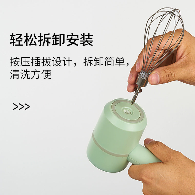 Portable wireless whipping creamer Handheld electric mini whisk One piece drop shipping cross border mixer